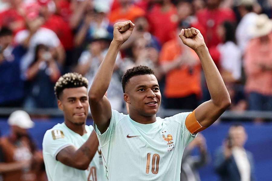 Mbappé jeudi soir. Mbappé jeudi soir.