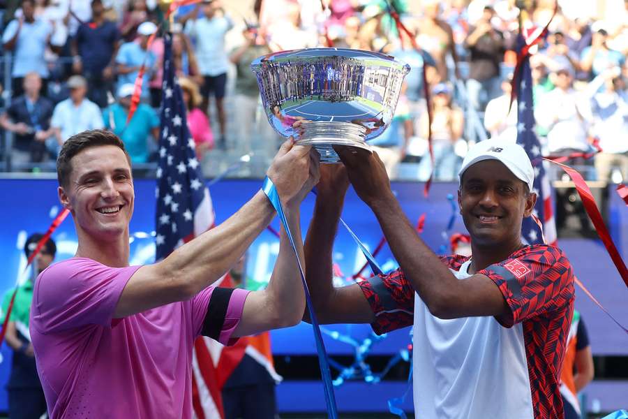Rajeev Ram and Joe Salisbury are now unbeaten at the US Open for two years