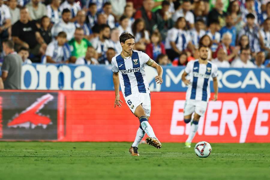 Sergio González em ação pelo Leganés