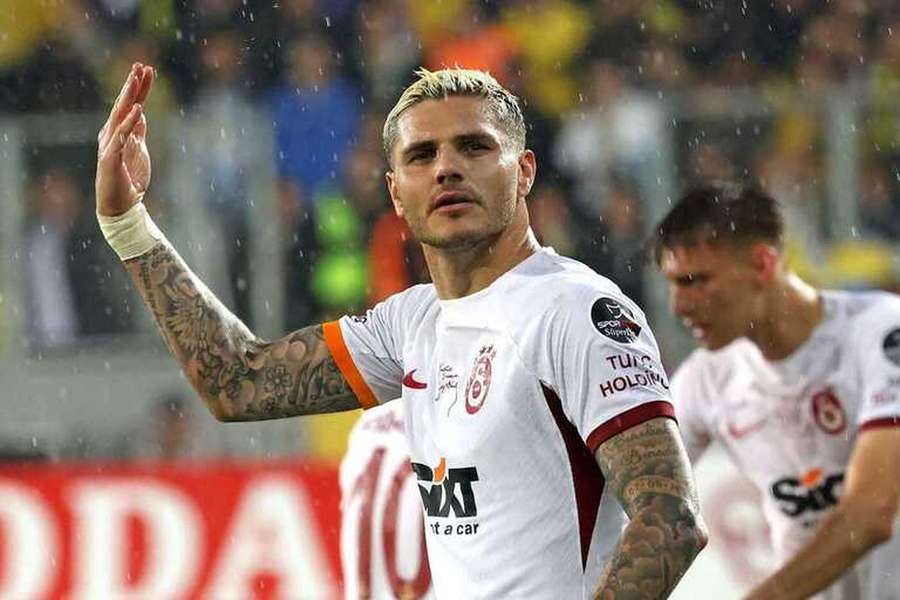 Mauro Icardi fez 23 golos em 26 jogos pelo Galatasaray