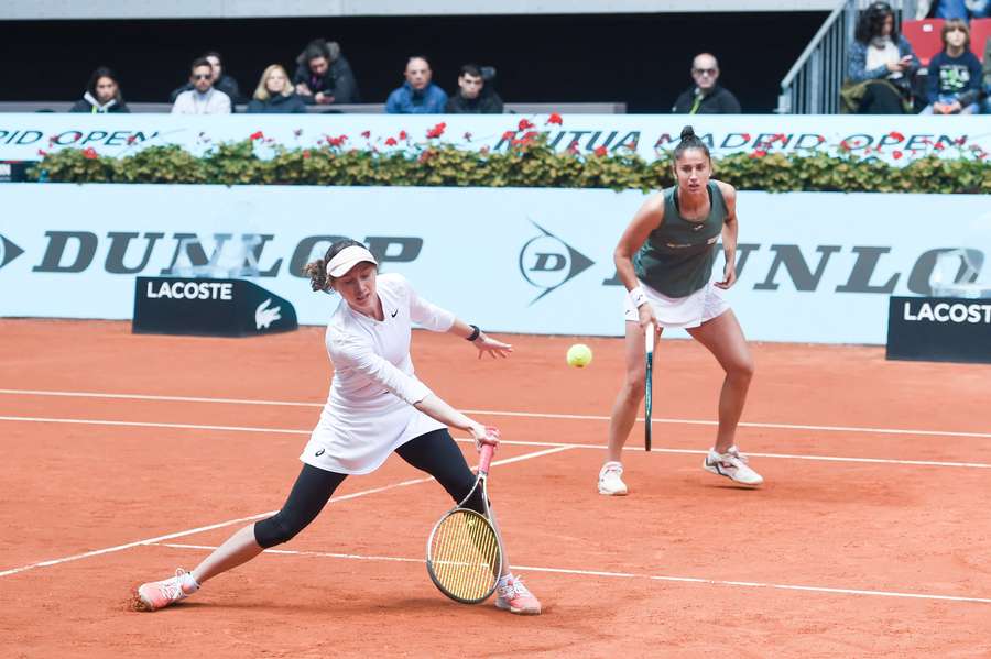 Bucsa y Sorribes juegan las semifinales del dobles femenino en Madrid