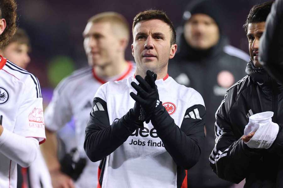 Mario Götze und Eintracht Frankfurt stecken in der Patsche Mario Götze und Eintracht Frankfurt stecken in der Patsche