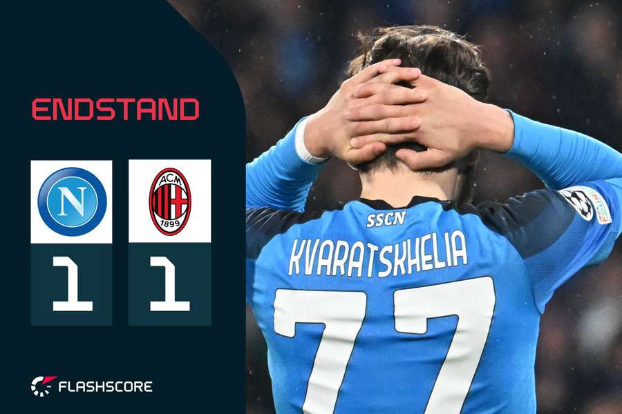 Napoli zu ineffizient - AC Mailand im Halbfinale der Champions League