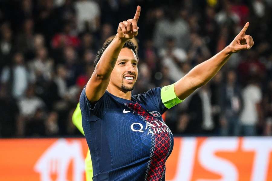 Marquinhos abriu o placar em PSG 4x0 Atalanta