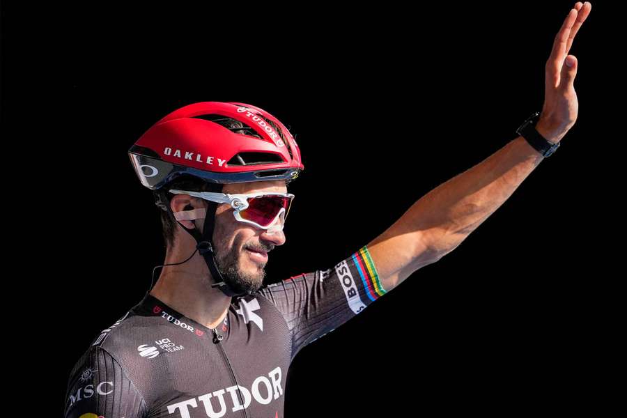 Julian Alaphilippe à la mi-septembre. 