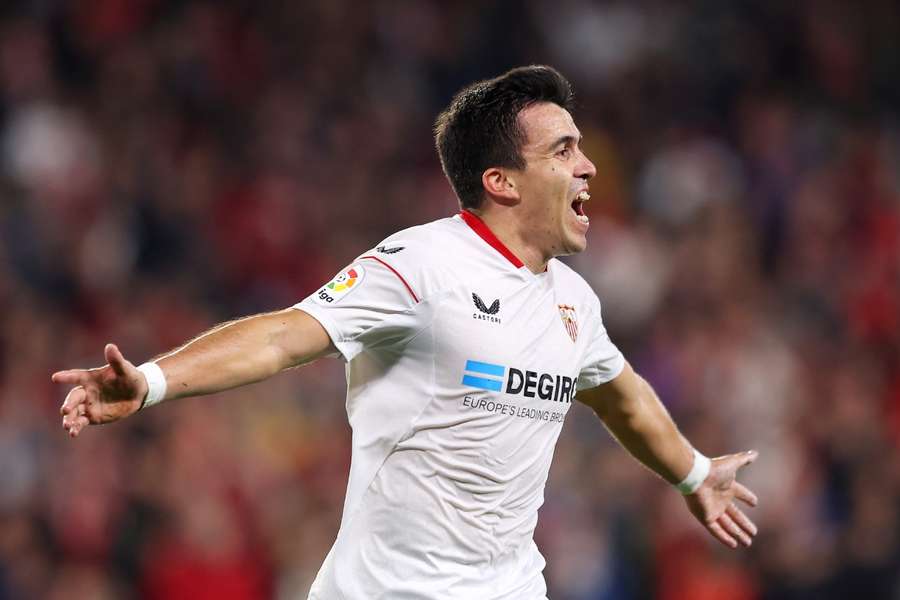 Marcos Acuna celebrates his goal
