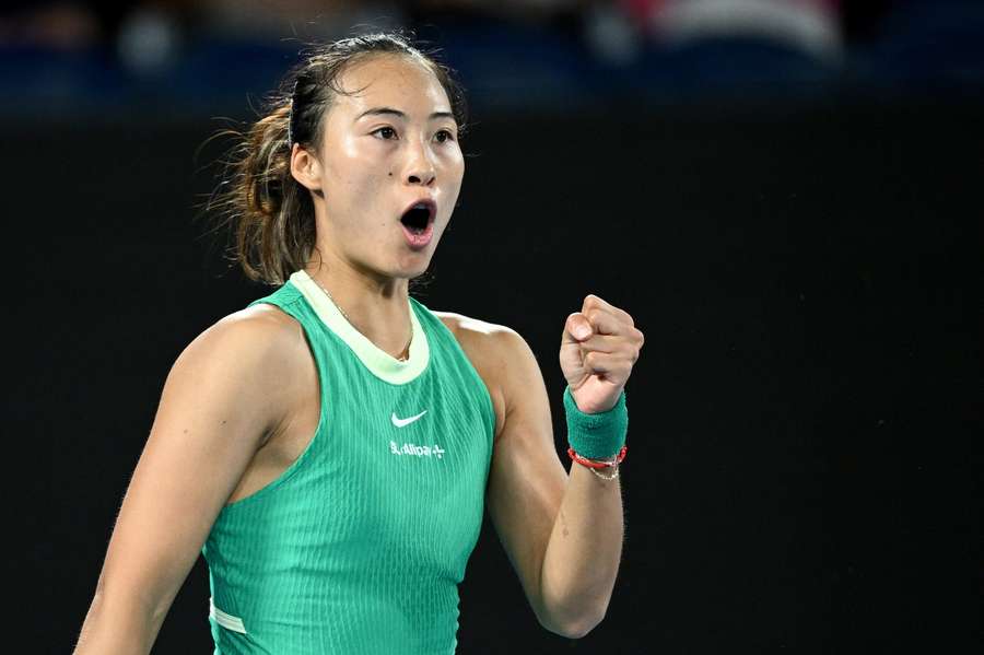 Qinwen Zheng was op de Australian Open niet verder gekomen dan de tweede ronde, tot vandaag