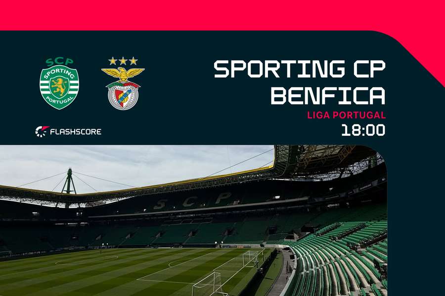 Sporting e Benfica disputam dérbi lisboeta no Estádio de Alvalade