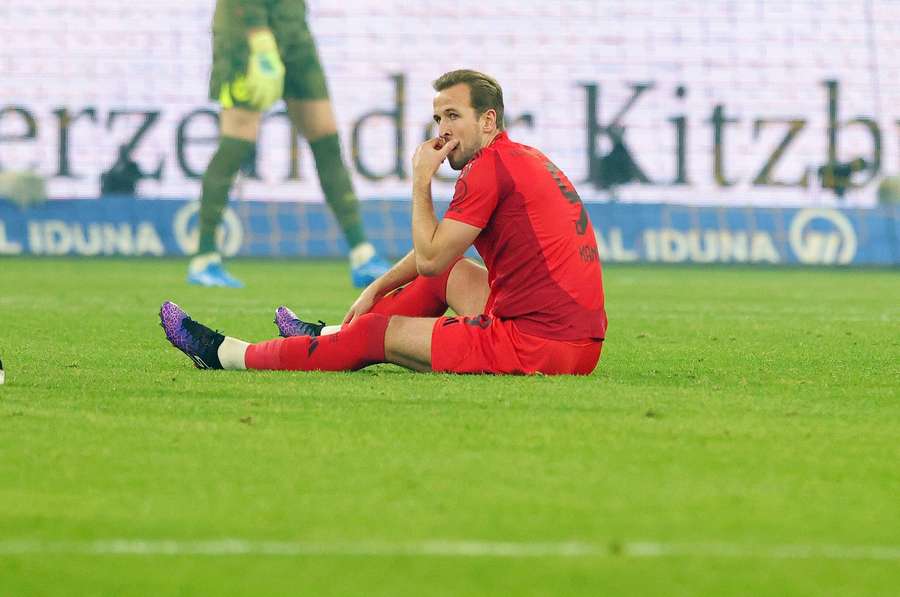 Kane was subbed off against Dortmund after picking up an injury