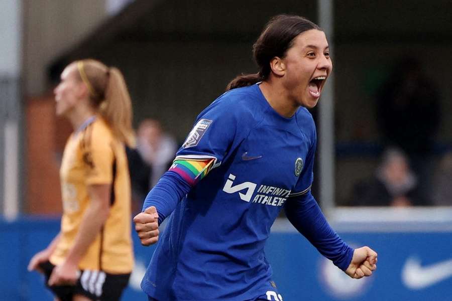 Sam Kerr en décembre 2023.