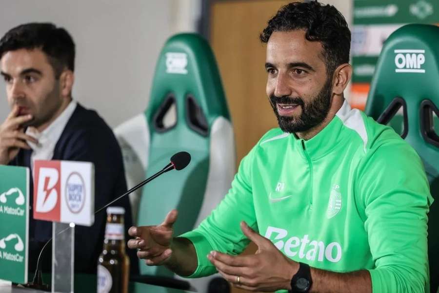 Rúben Amorim, treinador do Sporting