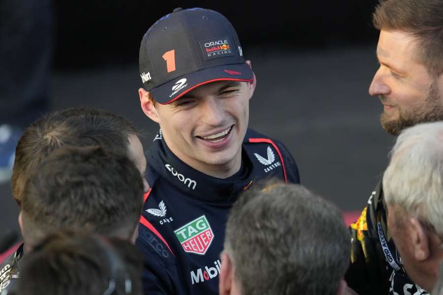 Verstappen is tevreden na de race