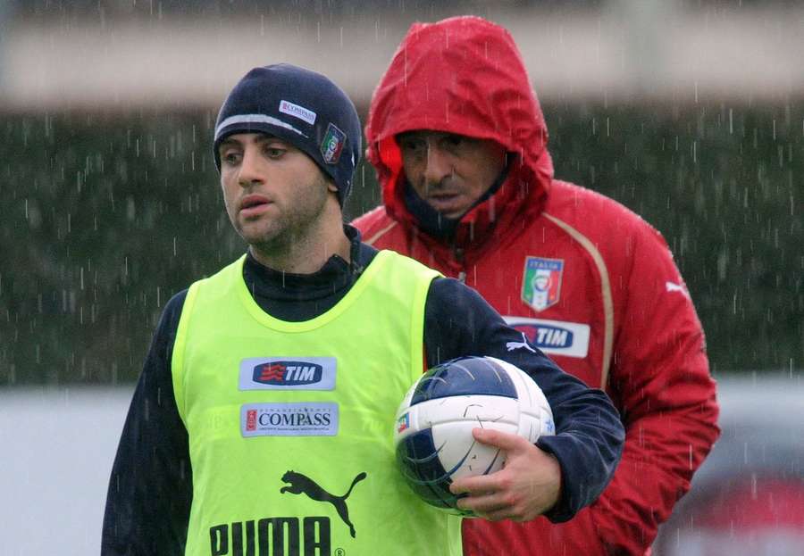 Rossi and Cesare Prandelli