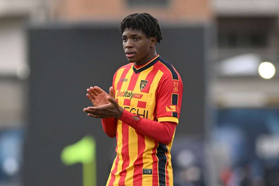 Patrick Dorgu, lateral dinamarquês do Lecce