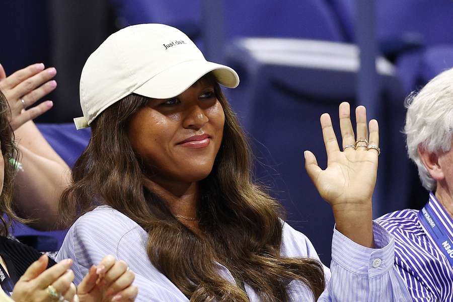 Naomi Osaka disfruta del US Open.