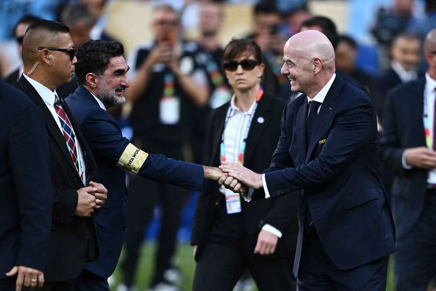 Presidente da FIFA na final do Mundial Presidente da FIFA na final do Mundial