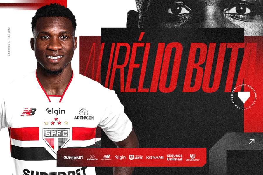 Buta assinou por um ano com o São Paulo Buta assinou por um ano com o São Paulo