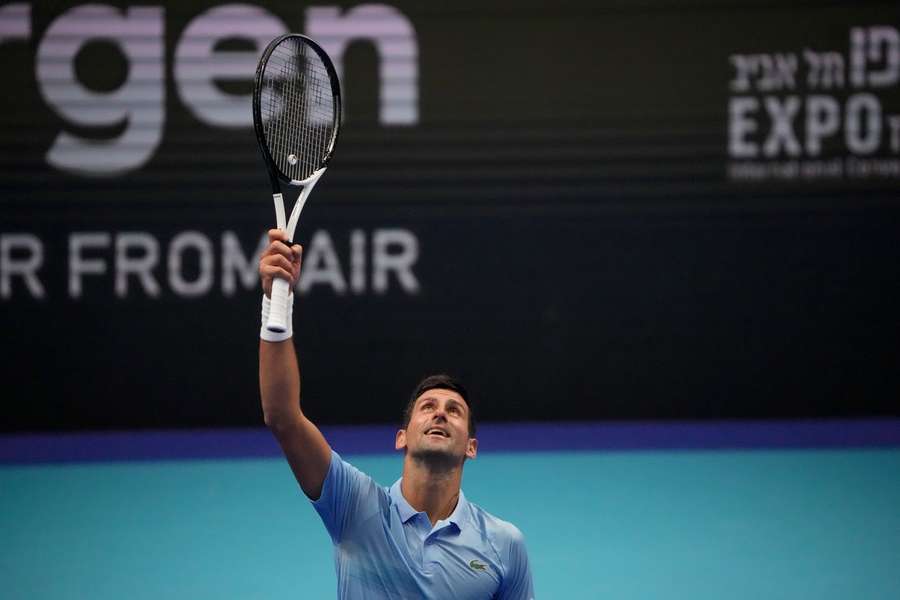 Novak Djokovič sa predstaví vo finále turnaja v Izraeli.