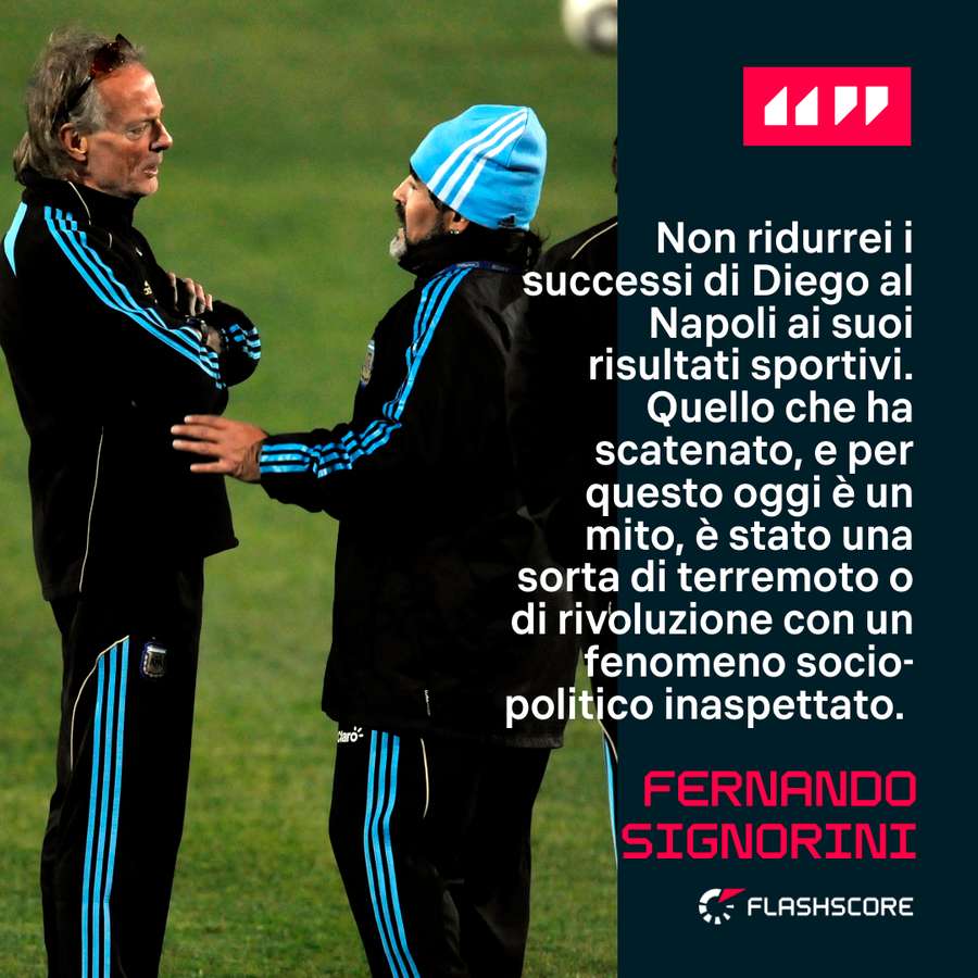 Il racconto di Fernando Signorini Il racconto di Fernando Signorini