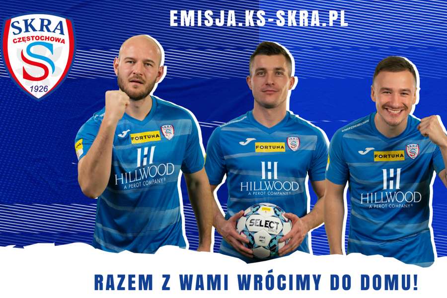 Skra prosi kibiców o wsparcie, w zamian oferuje udziały