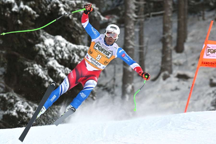 Ski alpin : Johan Clarey deuxième de la descente de Val-Gardena derrière Kilde