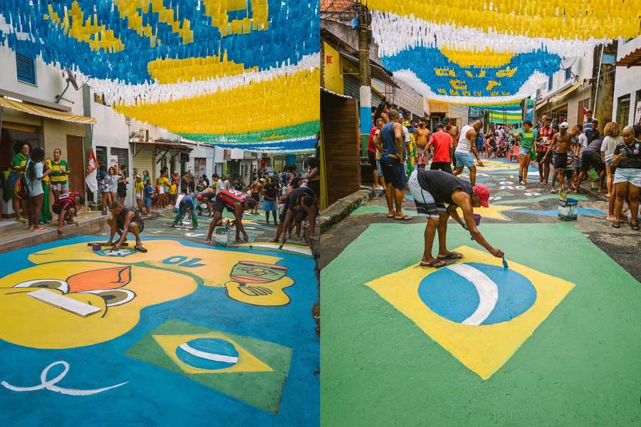 Moradores da rua 13 revivem tradição construída em 2002 Moradores da rua 13 revivem tradição construída em 2002