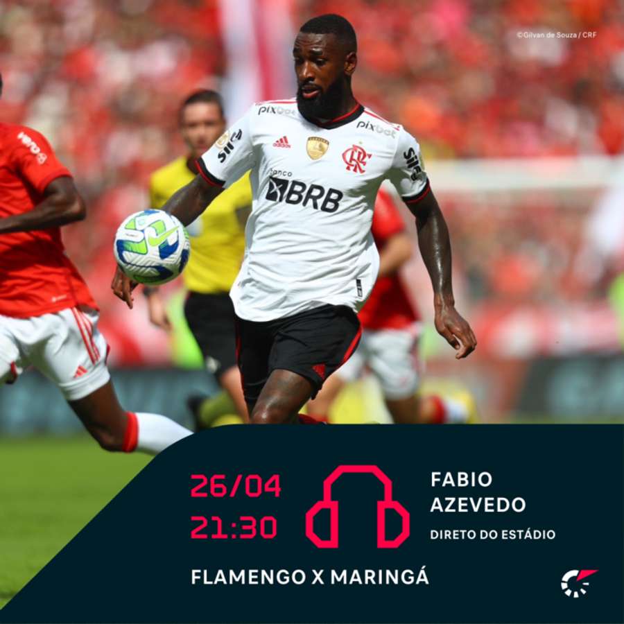 Flamengo perdeu na ida por 1 a 0 para o Maringá