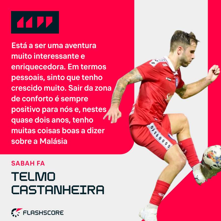 Telmo Castanheira feliz na Malásia