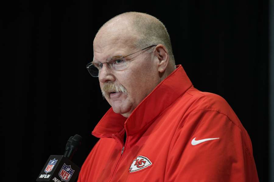Andy Reid is aiming for a third Super Bowl win