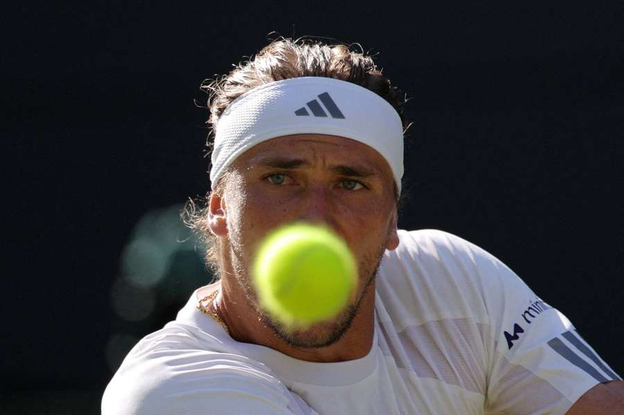 Alexander Zverev kämpft in Wimbledon gegen eine persönliche Serie. Alexander Zverev kämpft in Wimbledon gegen eine persönliche Serie.