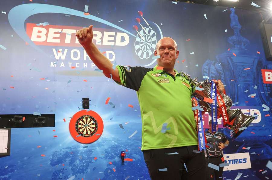 Michael van Gerwen won vorig jaar zijn derde Wolrd Matchplay