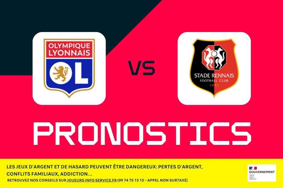 Lyon - Rennes : pronostics, meilleurs paris et cotes (Ligue 1) Lyon - Rennes : pronostics, meilleurs paris et cotes (Ligue 1)