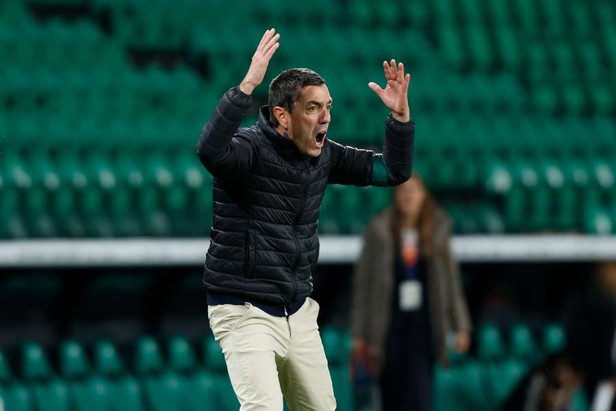 Micael Sequeira, treinador do Sporting Micael Sequeira, treinador do Sporting