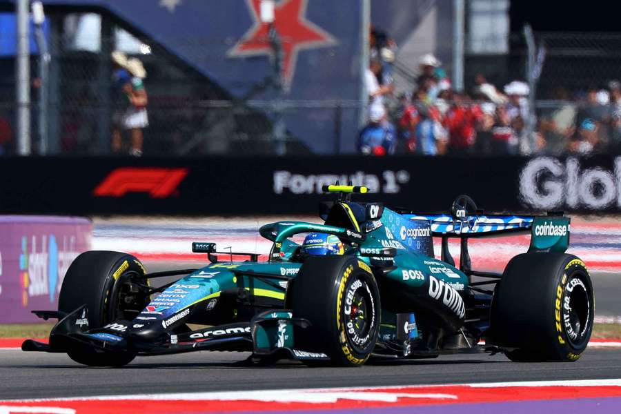 El Aston Martin de Fernando Alonso El Aston Martin de Fernando Alonso