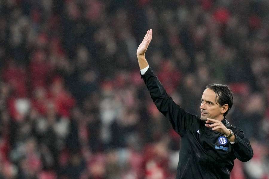 Inzaghi após o empate na Luz: Não posso julgar o passado, nunca