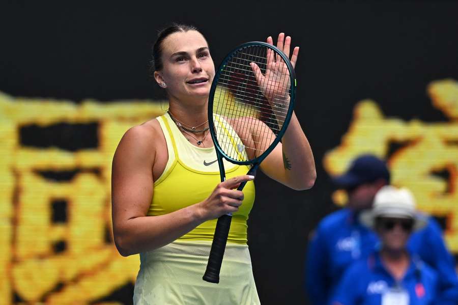 Aryna Sabalenková vyhrála v Melbourne už 16 zápasů v řadě.