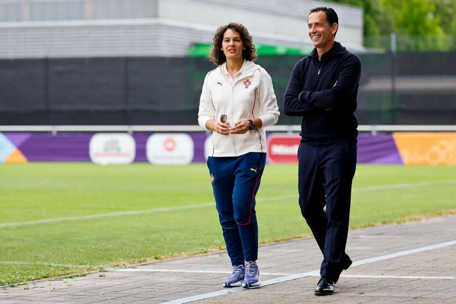 Sofia Teles ao lado de Pedro Proença Sofia Teles ao lado de Pedro Proença