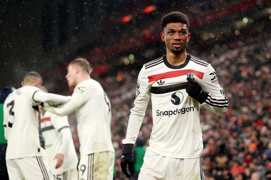 Amad Diallo seguirá en el Manchester United.