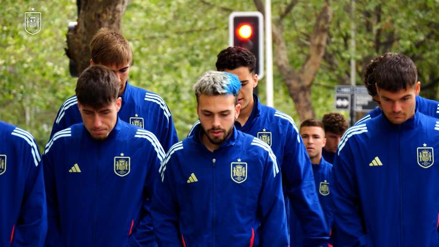 Los internacionales españoles sub-20, de paseo en Chile