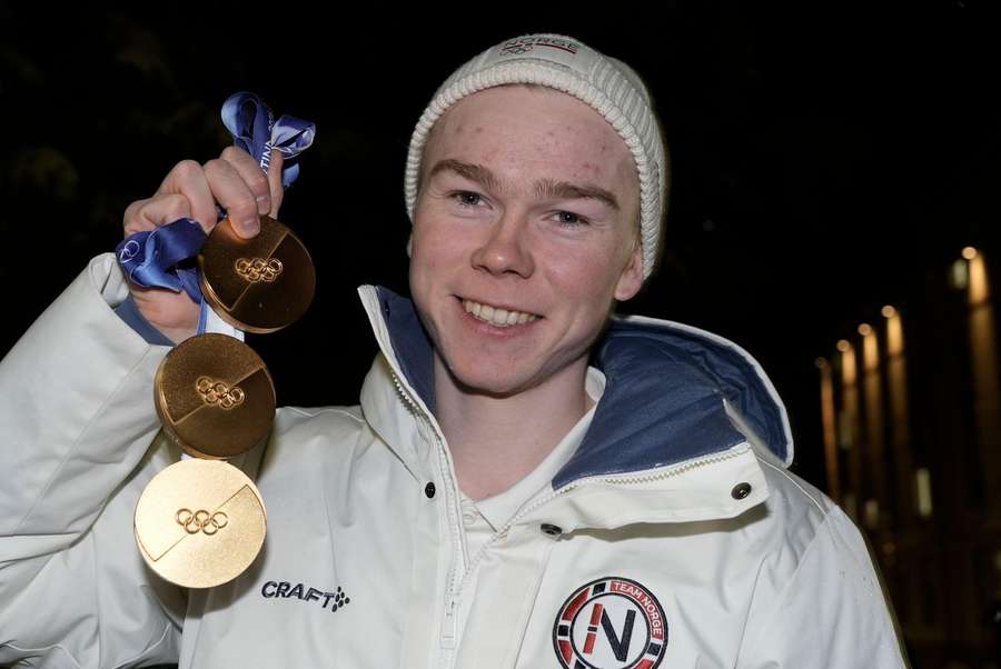 Jens Luras Oftebro, trzykrotny złoty medalista ostatnich igrzysk olimpijskich w kombinacji norweskiej Jens Luras Oftebro, trzykrotny złoty medalista ostatnich igrzysk olimpijskich w kombinacji norweskiej