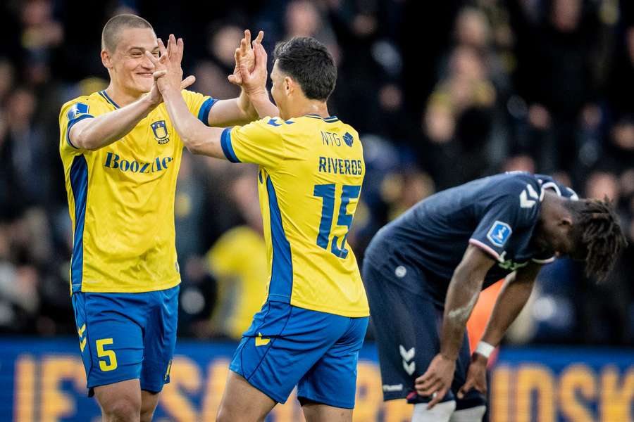 Glæde i Brøndbylejren over både sejr og comeback Glæde i Brøndbylejren over både sejr og comeback