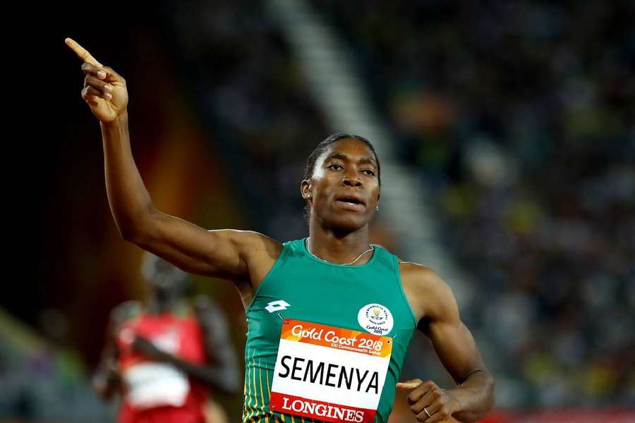 Caster Semenya foi campeã olímpica dos 800 metros em Londres-2012 e no Rio-2016