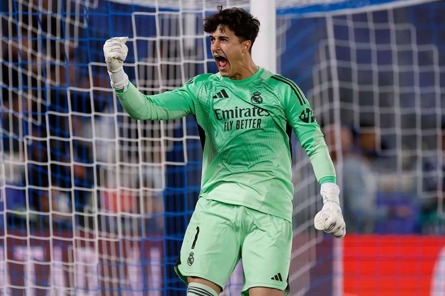 Javi Navarro tras ganar la Youth League