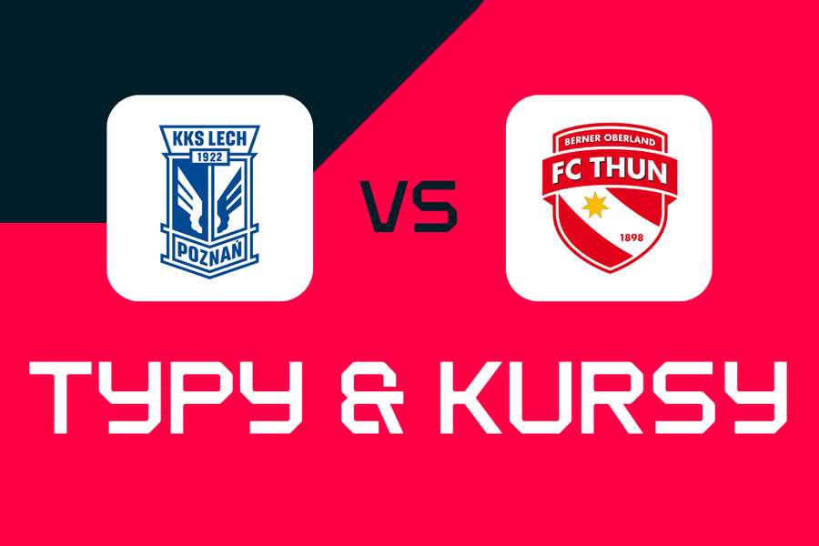 Lech Poznań - FC Thun: Typy bukmacherskie, najlepsze kursy i zakłady (el. Ligi Europy) Lech Poznań - FC Thun: Typy bukmacherskie, najlepsze kursy i zakłady (el. Ligi Europy)