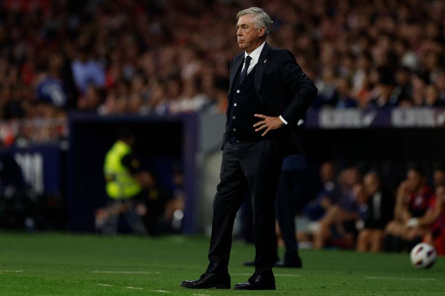 Ancelotti came under fire following Real's loss