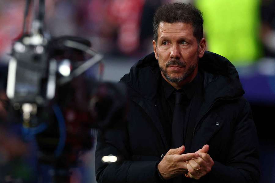 Atletico Madrid coach Diego Simeone is eyeing more glory