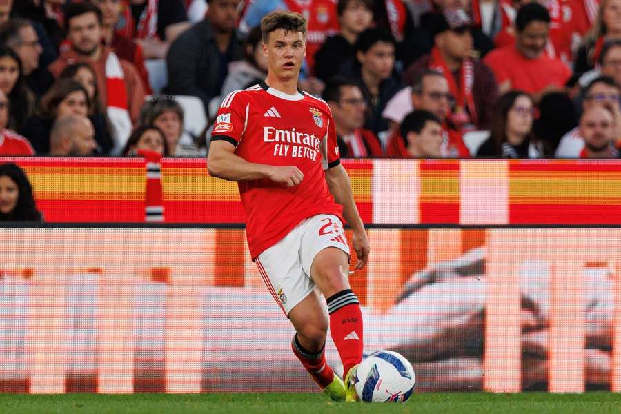 Samuel Dahl, lateral-esquerdo sueco do Benfica