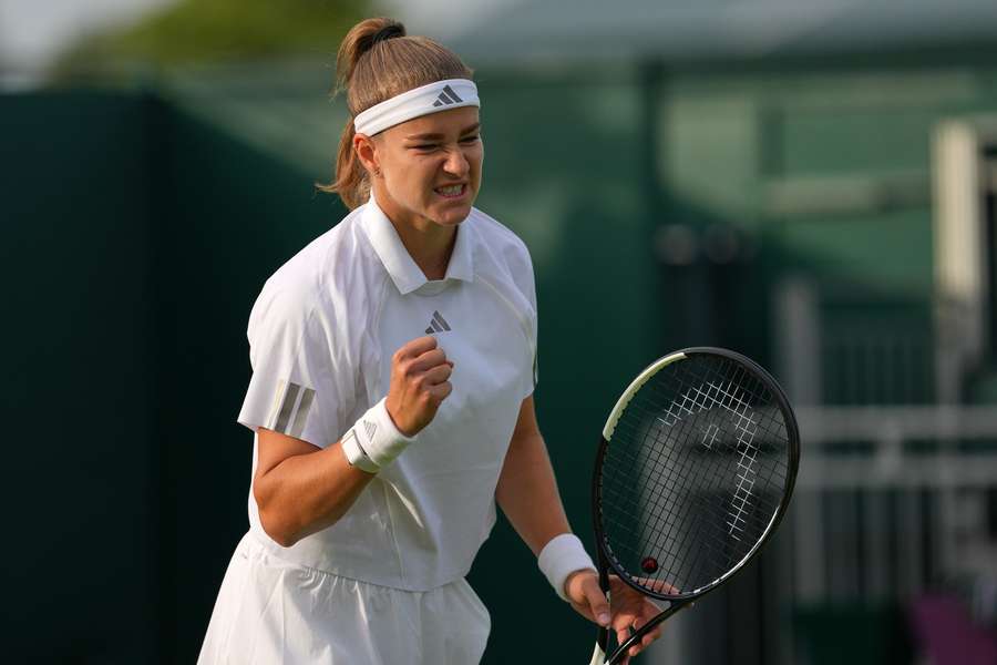 Krejčíková zvládla první kolo ve Wimbledonu
