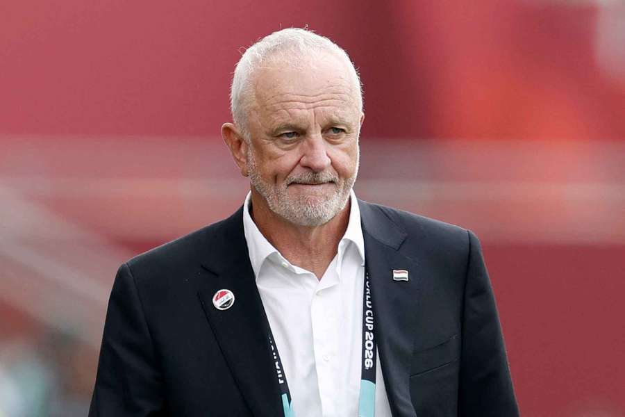 Iraq coach Graham Arnold 