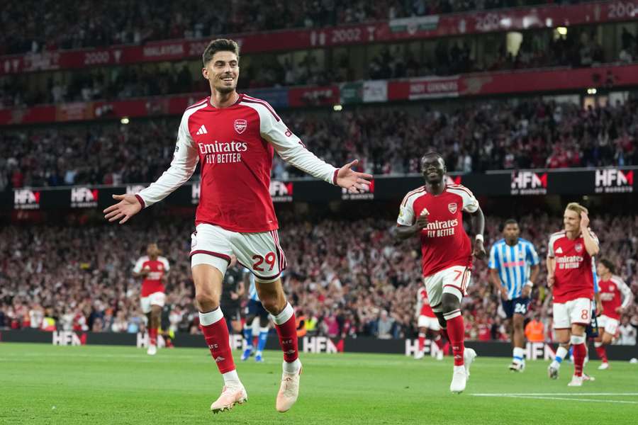 Havertz zdobył pierwszego gola nowego sezonu Premier League. Havertz zdobył pierwszego gola nowego sezonu Premier League.